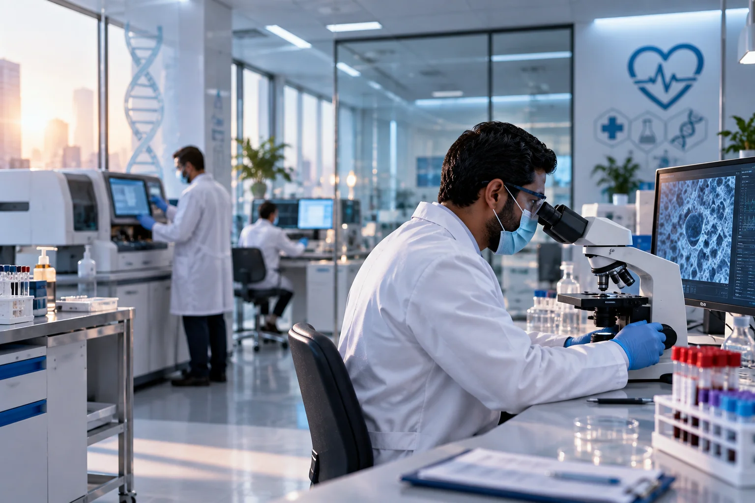 الرعاية الصحية والمختبرات