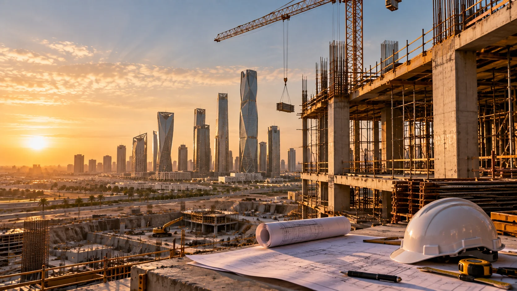 المقاولات العامة والإنشاءات